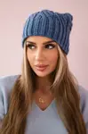Kesi Fleecová čepice Paulina K227 dark denim
