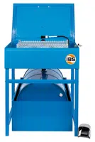 Mycí stůl typ L 200 litrů, nosnost 60 kg, elektrické čerpadlo, štětec - IBS Scherer