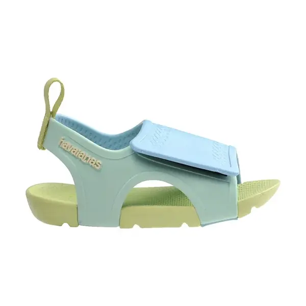 Dětské sandály Havaianas BABY PLAY zelená barva, 4147754
