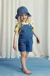 Mini Rodini Dětské džínové lacláče Mini Rodini Note