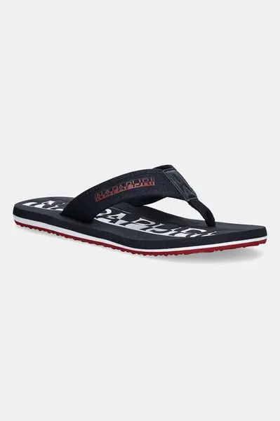 Žabky Napapijri ELM pánské, tmavomodrá barva, NP0A4IQU.176