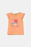 Dětské bavlněné tričko United Colors of Benetton