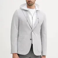 Sako BOSS pánské, šedá barva, 50545835