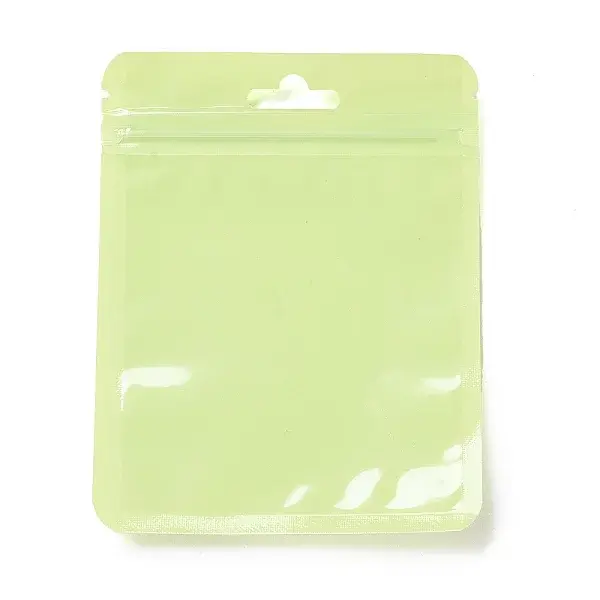 Rectangle Plastic Zip Top Gift Bags