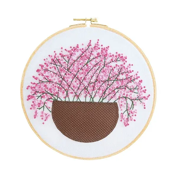 Gypsophila Pattern DIY Embroidery Kit