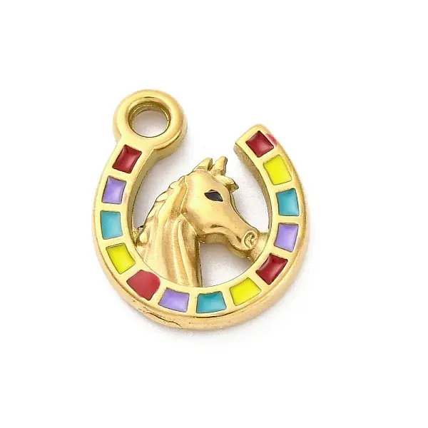 304 Stainless Steel Enamel Pendants