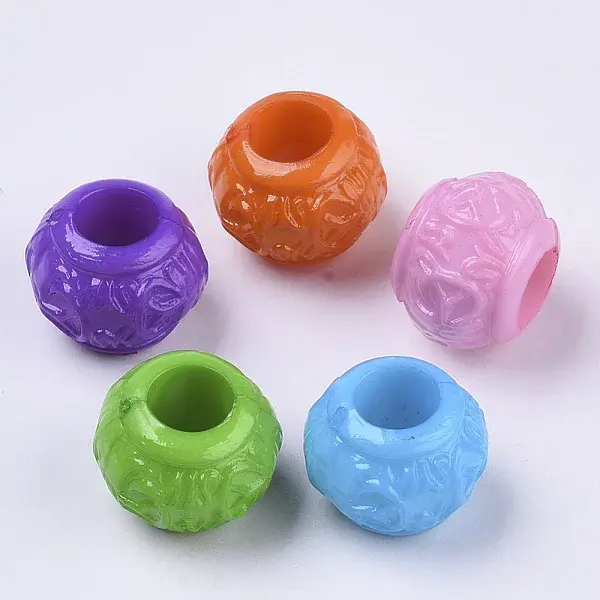 Opaque Acrylic Beads