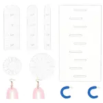 Snowflake & Arch Shape Polymer Clay Earring Charms Guide
