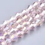 Electroplate Glass Beads Strands