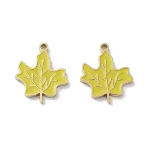 Ion Plating(IP) 304 Stainless Steel Enamel Pendants