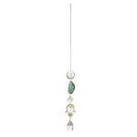 Brass & Crystal Suncatchers