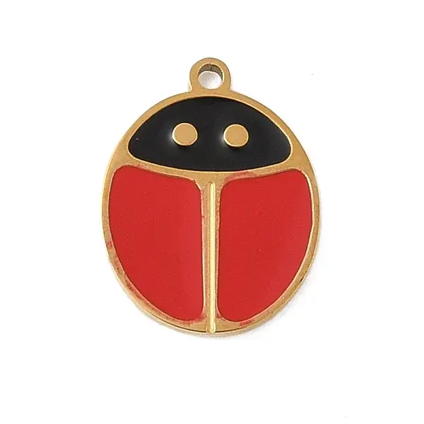 304 Stainless Steel Enamel Charms