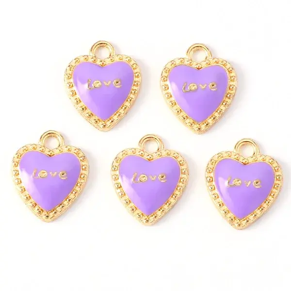 Alloy Enamel Pendants