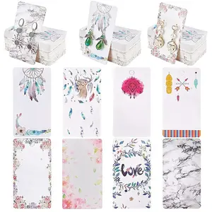 100Pcs Cardboard Earring Display Cards