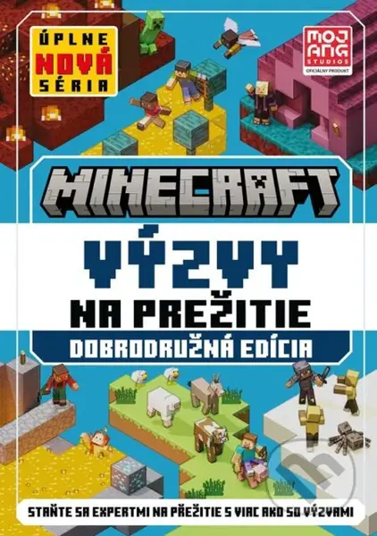 Minecraft - Výzvy na prežitie - kolektív autorov - kniha z kategorie Beletrie pro děti