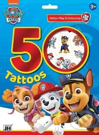 Tlapková patrola - Tetovací set 50+