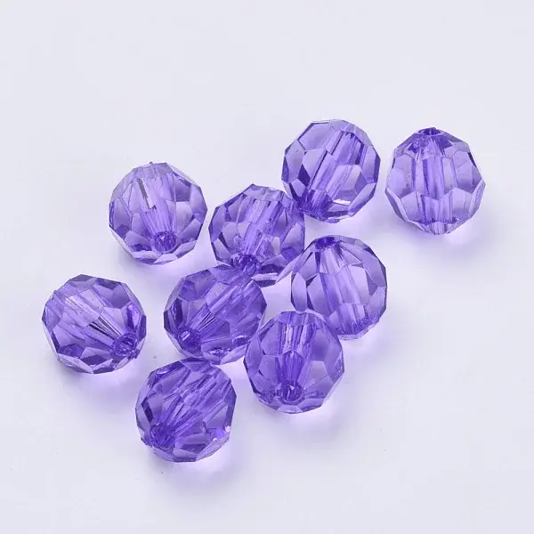 Transparent Acrylic Beads