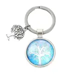 Alloy Glass Keychains