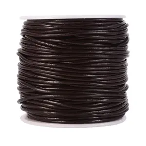 1 Roll Cowhide Leather Jewelry Cord