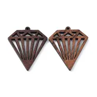Walnut Wood Laser Cut Pendants