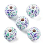 Wood European Beads