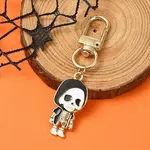 Halloween Skeleton Alloy Enamel Pendant Decoration