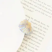 Cellulose Acetate(Resin) Shell Shape Hair Claw Clips