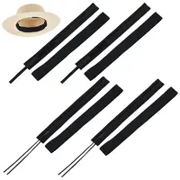 8Pcs 2 Styles  Polyester & Cotton Adjustable Hat Sweatband