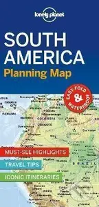 Lonely Planet South America Planning Map