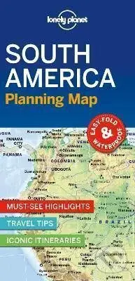 Lonely Planet South America Planning Map