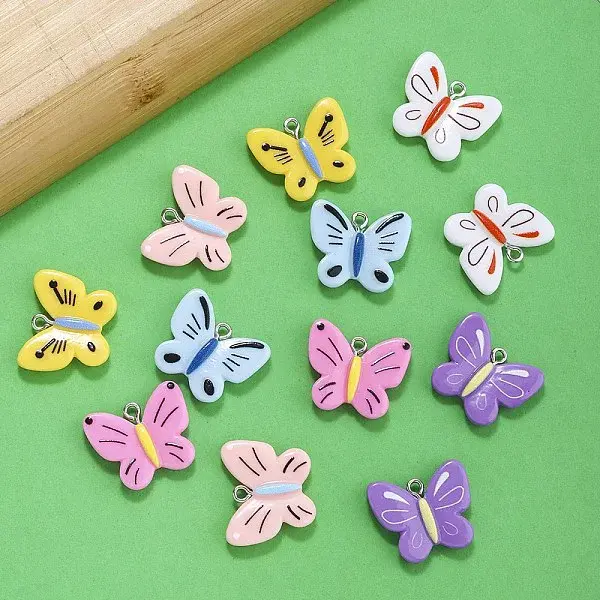 Opaque Resin Pendants