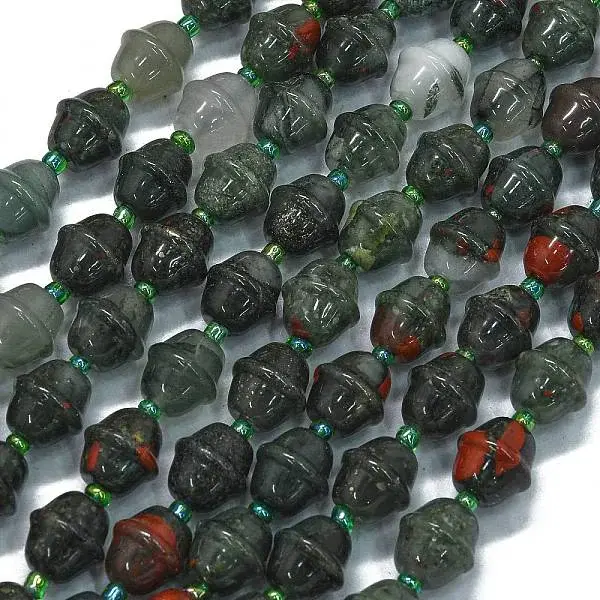 Natural Africa Bloodstone Beads Strands
