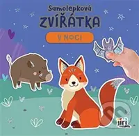 Samolepková zvířátka V noci - kniha z kategorie Samolepky