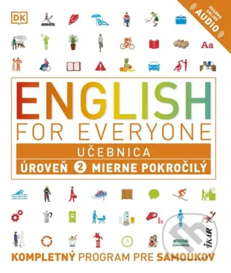 English for Everyone - Učebnica: Úroveň 2 Mierne pokročilý - kniha z kategorie Jazykové učebnice a slovníky
