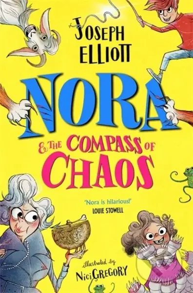 Nora and the Compass of Chaos - Joseph Elliott - kniha z kategorie Pohádky