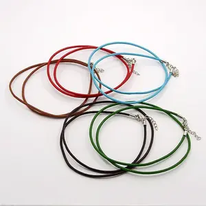 Leather Cord Necklace Making