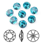 Pointed Back & Back Plated K9 Glass Rhinestone Cabochons