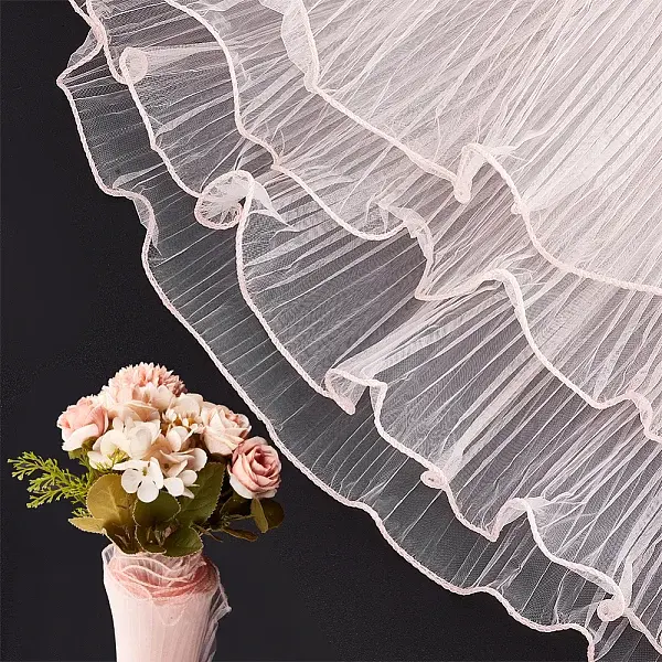 Polyester Flower Bouquet Wrapping Mesh Paper