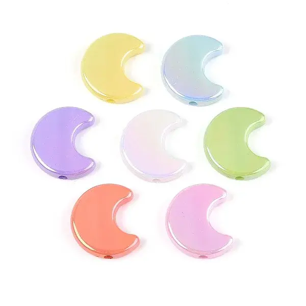 UV Plating Opaque Acrylic Beads