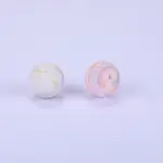 Printed Round Silicone Focal Beads