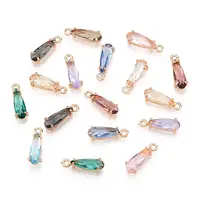 Faceted Glass Pendants