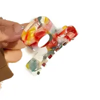 Cellulose Acetate(Resin) Claw Hair Clips