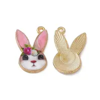 Rack Plating Alloy Enamel Pendants