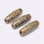 Tibetan Style 9-Eye dZi Beads