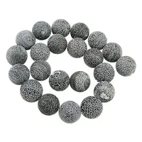 Natural Crackle Agate Beads Strands