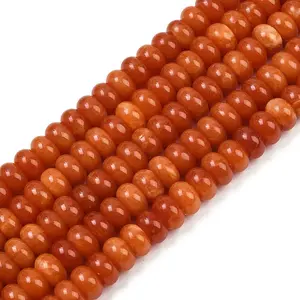 Dyed Natural White Jade Beads Strands