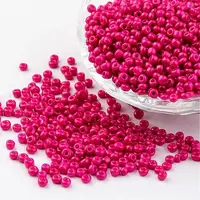 8/0 3mm Baking Paint Glass Seed Beads Loose Spacer Beads