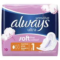 ALWAYS DHV Ultra Sensitiv Normal Plus single 10 ks