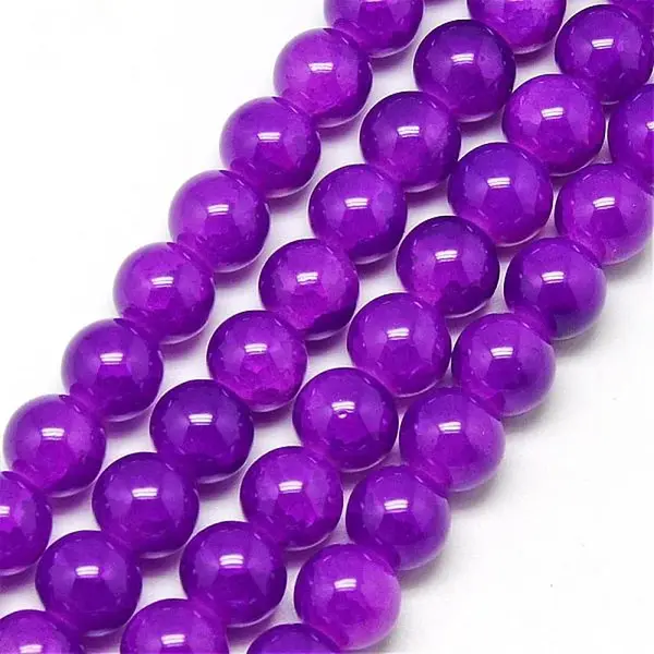 Baking Painted Crackle Glass Bead Strands