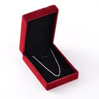 Rectangle Velvet Necklace Boxes